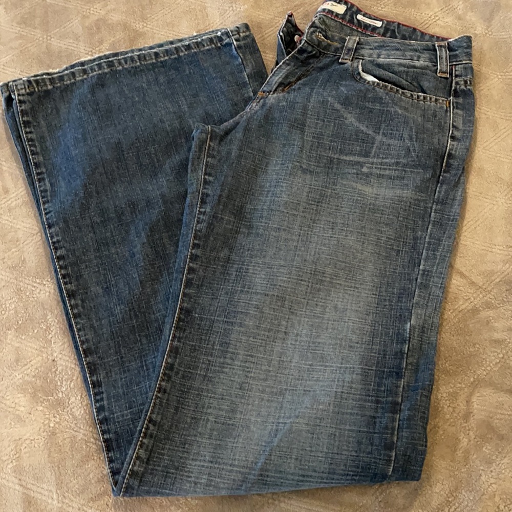 Low Rise Flare Jeans
